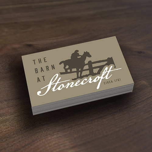 The Barn at Stonecroft Business Card